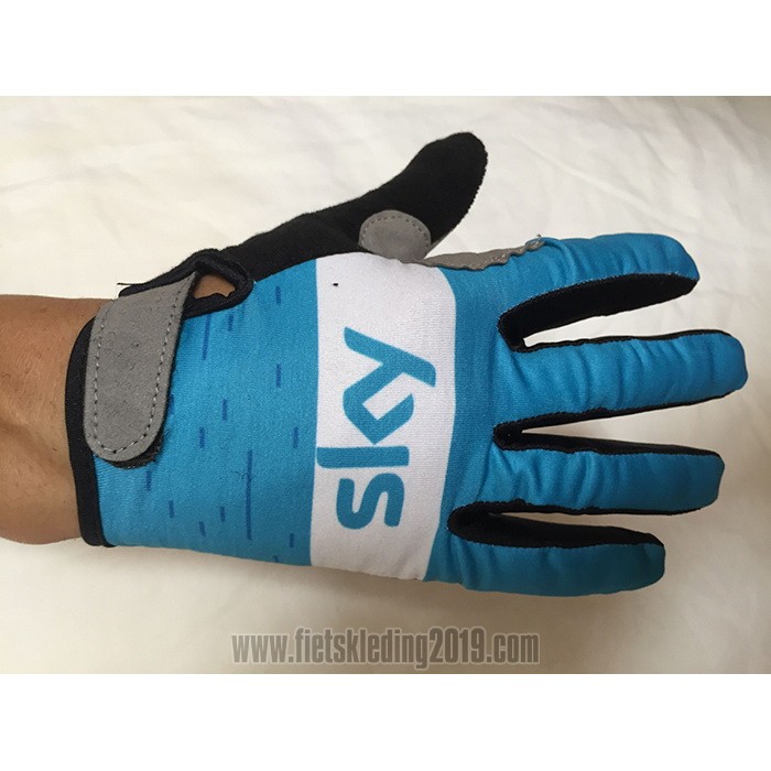 2020 Sky Handschoenen Met Lange Vingers Blauw